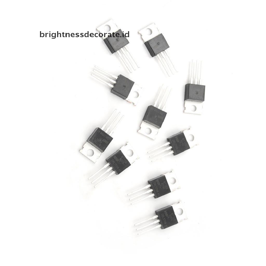 10pcs Triacs Thyristor BT136-600E BT136-600 BT136 Triacs TO-220