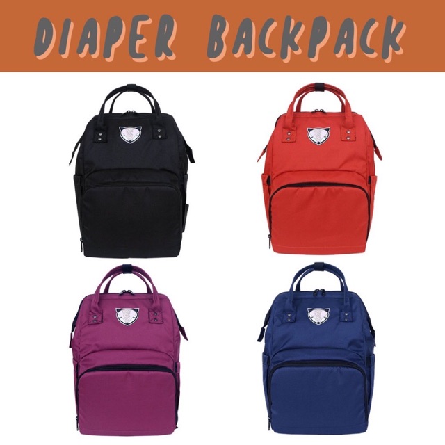 BACKPACK DIAPERBAG LITTLEMUNYA DIAPER BAG  LUCU LITTLE MUNYA KEKINIAN
