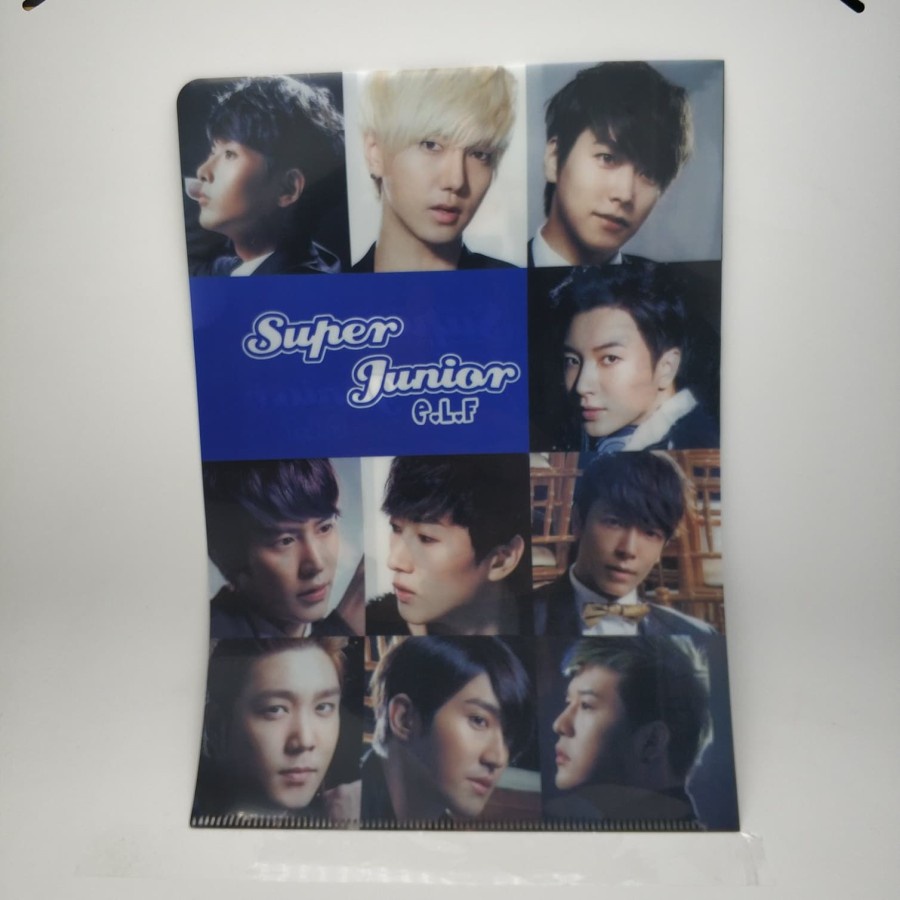 

Map folder A4 plastik/ plastic KPOP/ K-pop Super Junior model 2 import