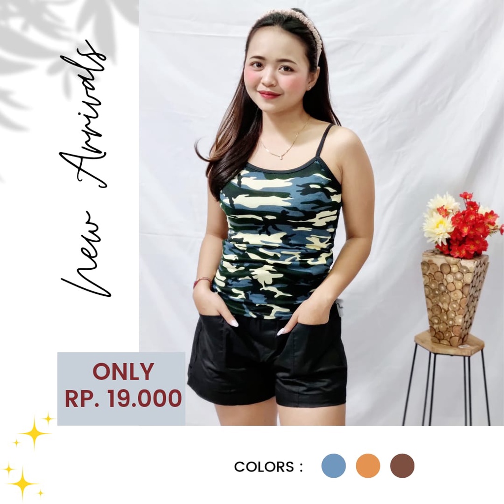 SINGLET ATASAN KAOS PAKAIAN DALAM WANITA MURAH FASHION SIMPLE