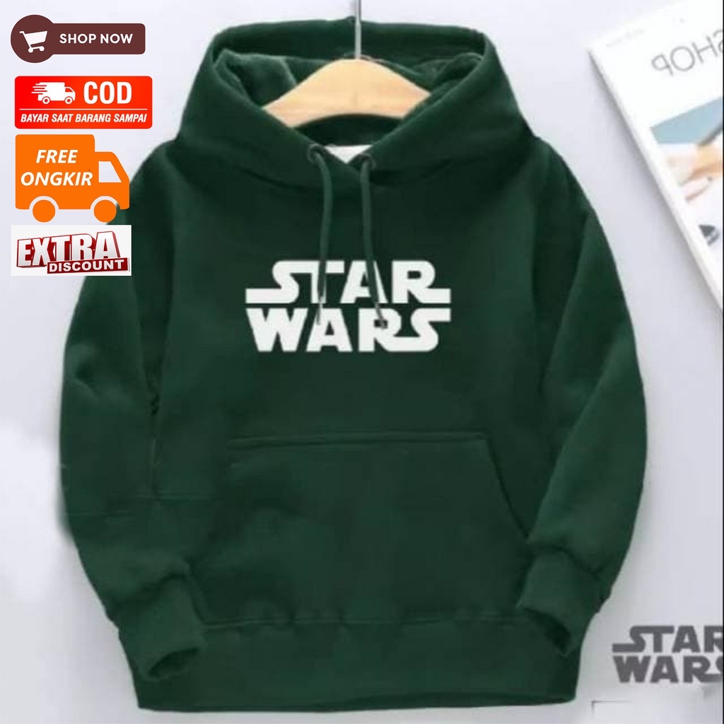 SWEATER HOODIE ANAK STAR WARS JAKET ANAK BAJU ANAK LAKI LAKI PEREMPUAN 2-7 tahun