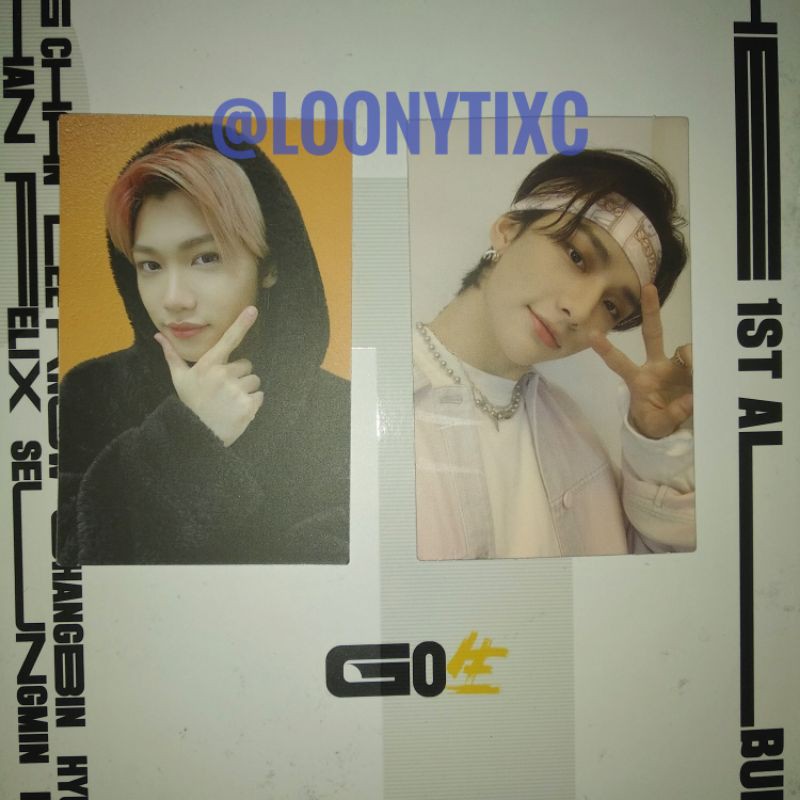 WTS/WTT Stray Kids GO LIVE Bangchan Hyunjin Felix Photocard Standee Seungmin