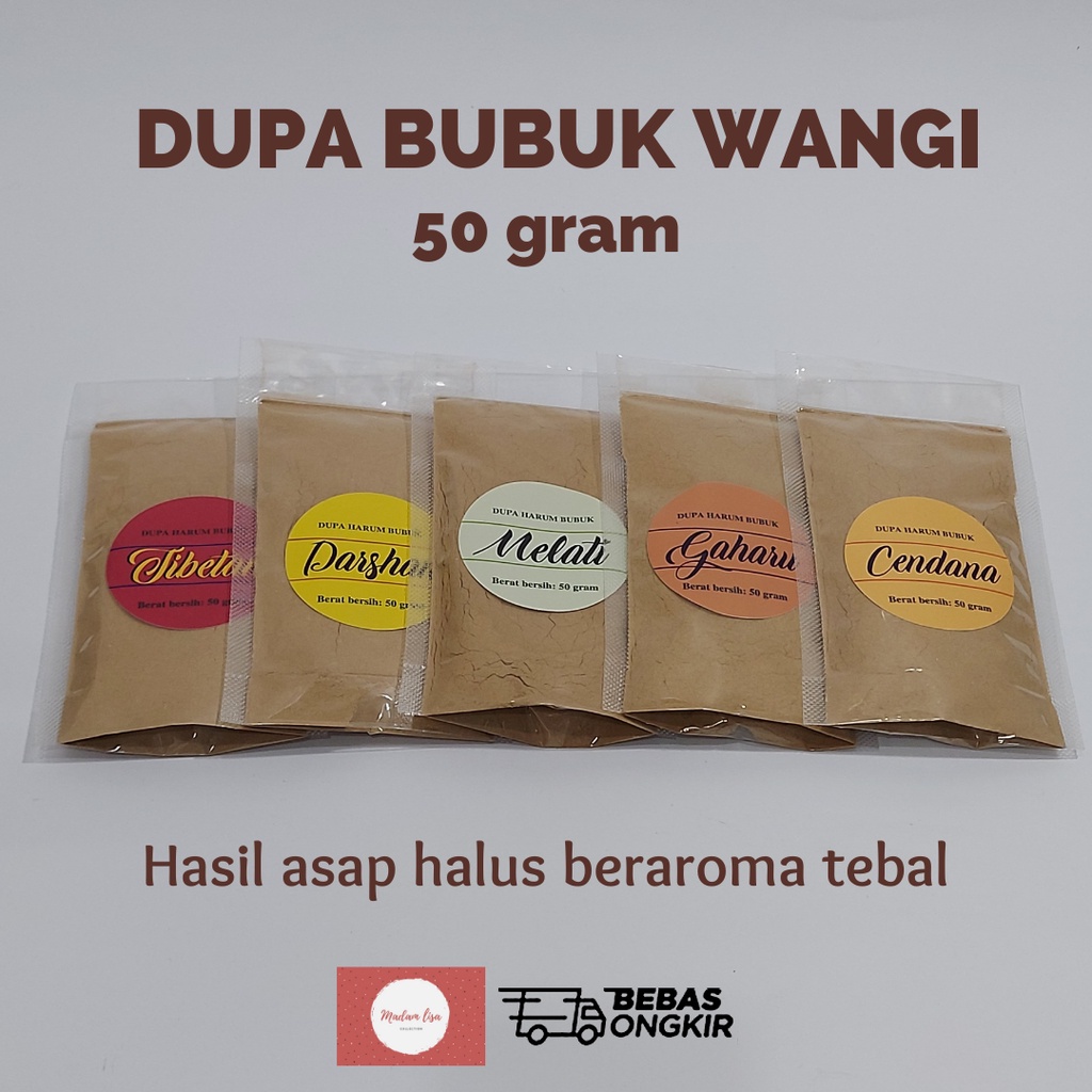 Dupa Bubuk Harum 50gr Aromateraphy/ INCENSE POWDER