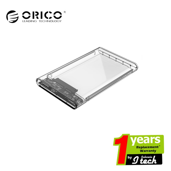 Casing Orico 2139U3  - Transparant 2.5&quot; SATA USB Enclosure