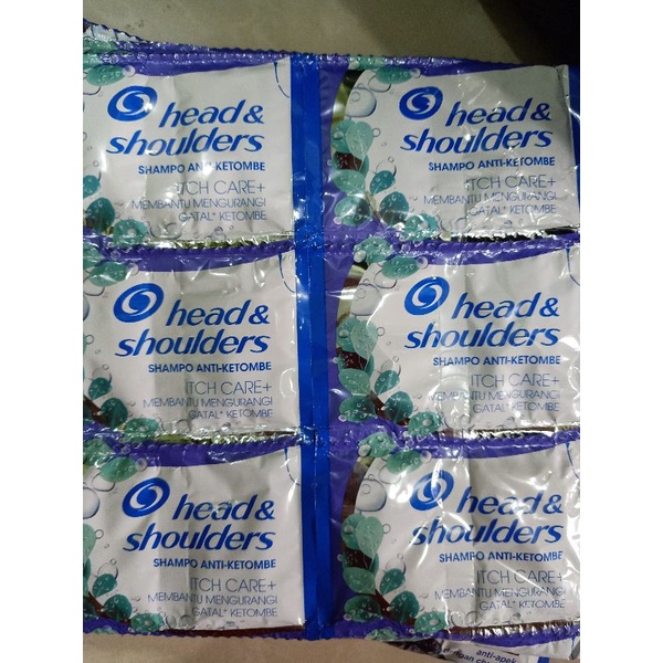 shampo head&amp;shoulders rt,12pasang/24pcs.