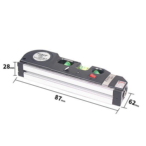 Taffware LEVELPRO3 Penggaris Laser Horizontal Vertical