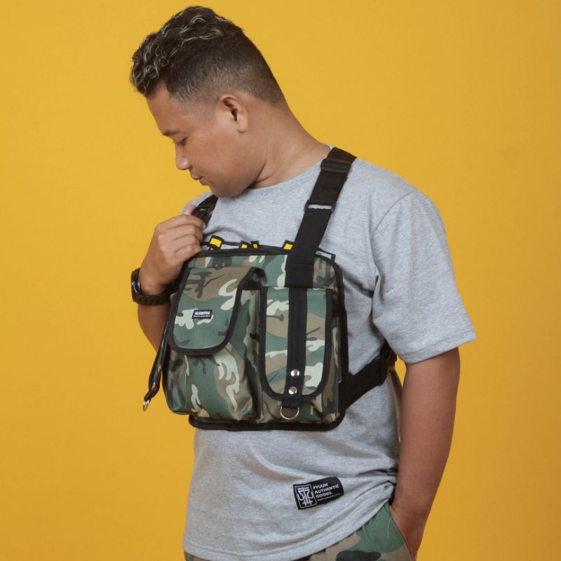 [ BISA COD ] CHEST BAG GEN 1 SPESIAL EDITION ARMY/DORENG ROMPI DADA RIGBAG TACTICAL