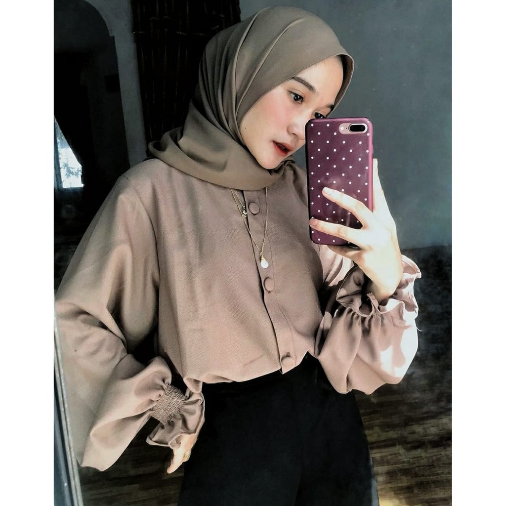 NURMA BUTTON TOP