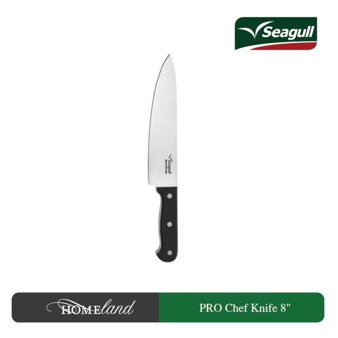 Promo Seagull PRO Chef Knife 8" / Pisau Daging ada