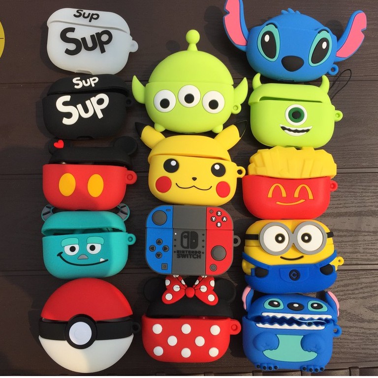 Case Airpods i12 Gen 2 Pro Lucu Karakter Inpods 12 1 2 Nintendo Cartoon