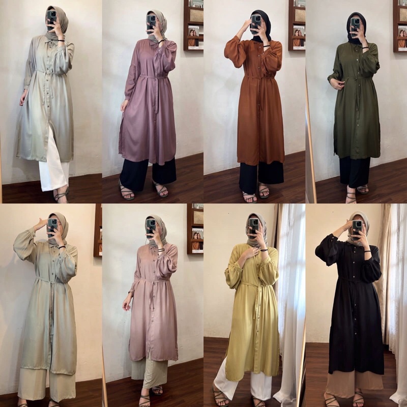 AYANA LONG TUNIK | LONG TUNIK| TUNIK MURAH| TUNIK RAYON VISCOSE| TUNIK PREMIUM| TUNIK KONDANGAN