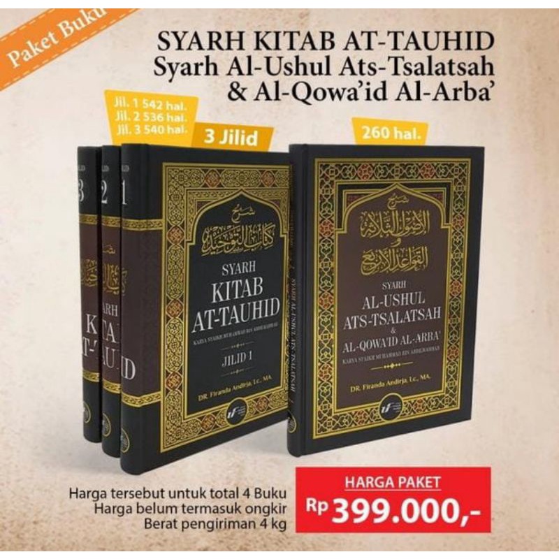 SYARH • SYARAH KITAB AT TAUHID AL-USHUL ATS-TSALATSAH AL-QOWAID AL-ARBA Ust. FIRANDA