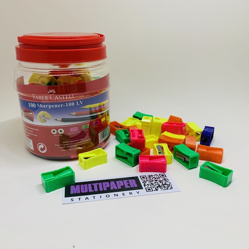 

Peruncing Pensil Faber Castell Isi 100 Pcs