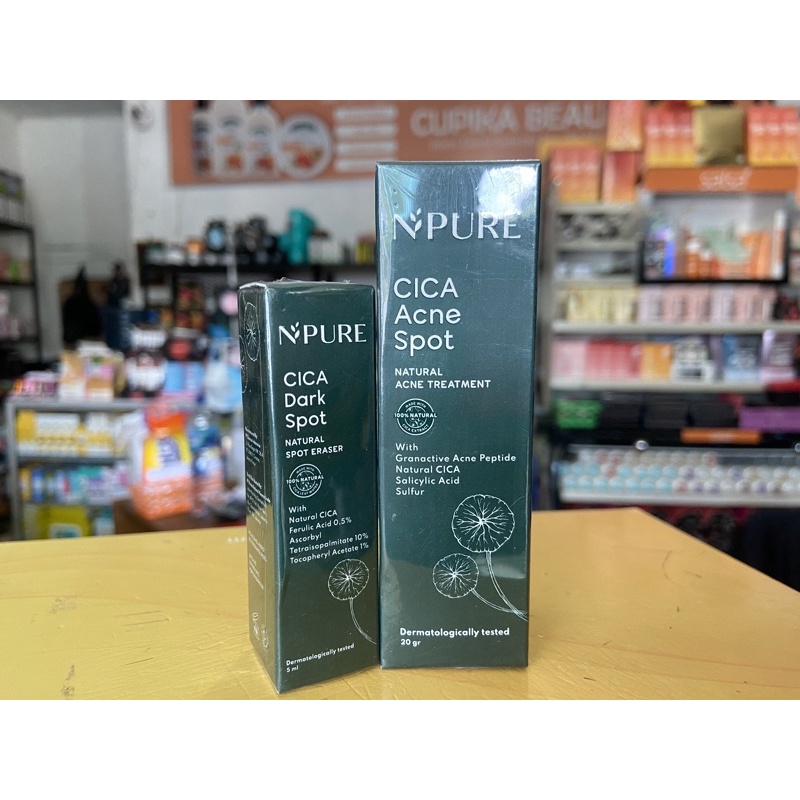 Npure cica dark spot -- N pure cica acne spot natural acne treatment