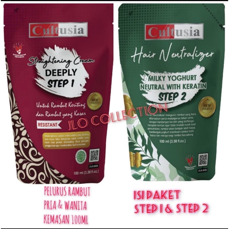 Pelurus Rambut Cultusia / Pelurus Rambut Pria / Pelurus Rambut Wanita / Rebonding / Smothing Cultusi