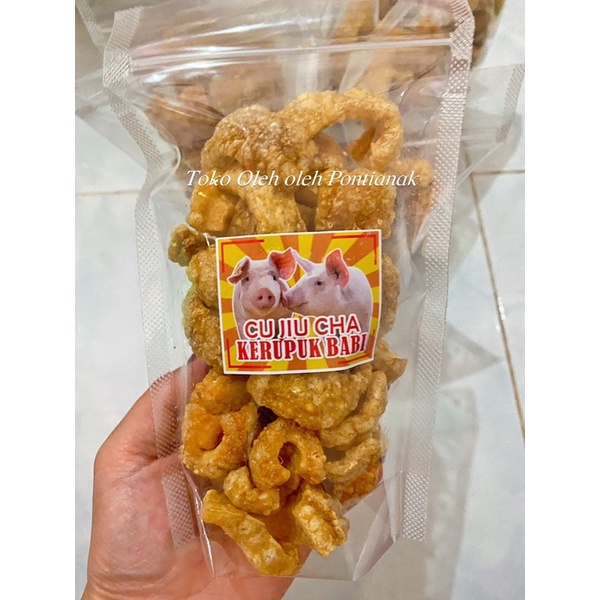 

Kerupuk Babi Kecil 60g/ Te Phue/ Tephue/ Cu Phi Renyah Garing