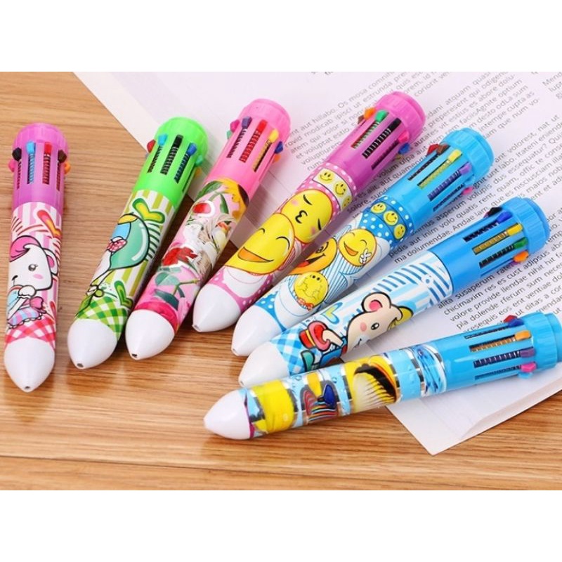 

Pulpen multi colour 10 warna