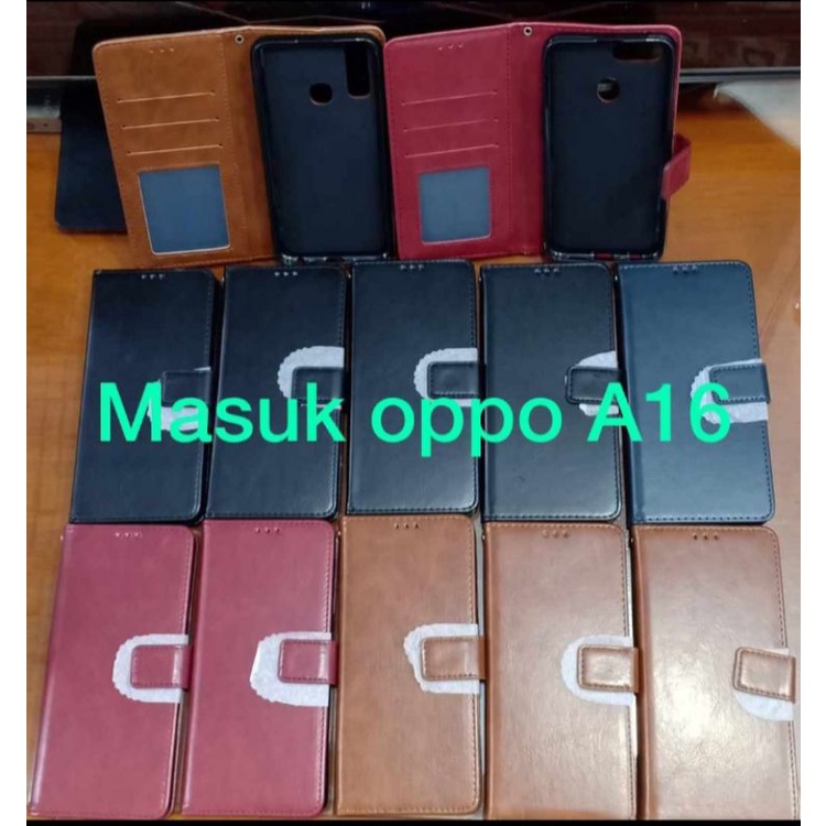 case dompet FLIP COVERS Oppo A16 new