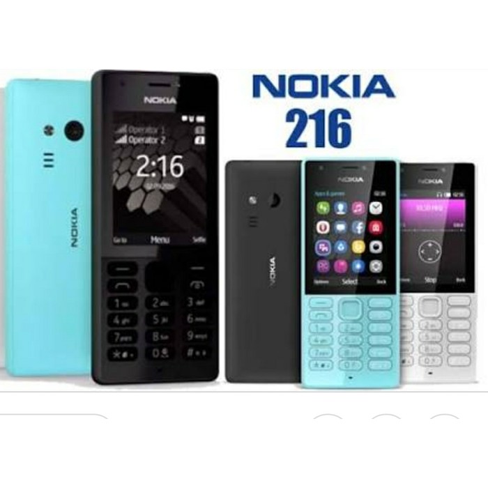 Nokia 216 Original Garansi Resmi Hitam Shopee Indonesia
