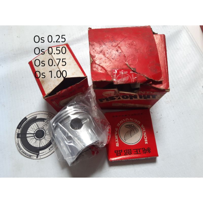 piston honda c70 original piston c70 pispot original