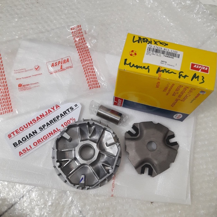 Rumah Roller Set Komplit - Mio M3 Mio Z Soul GT 125 Fino Led Asli ASPIRA