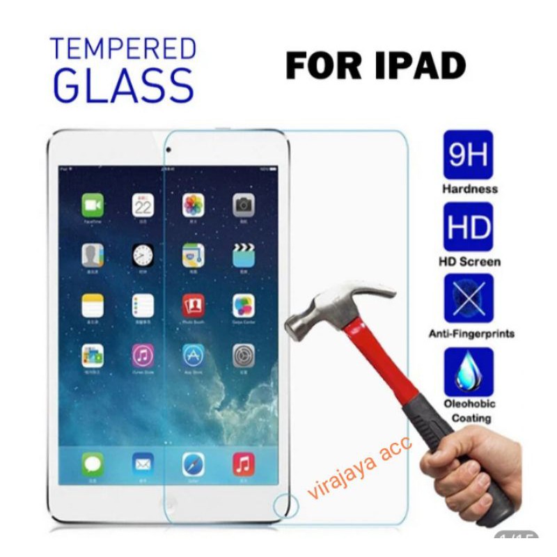 TEMPERED GLASS IPAD PRO 10,5" / IPAD 7 10,2" / IPAD 11/ IPAD PRO 11/ IPAD PRO SCREEN PROTECTOR