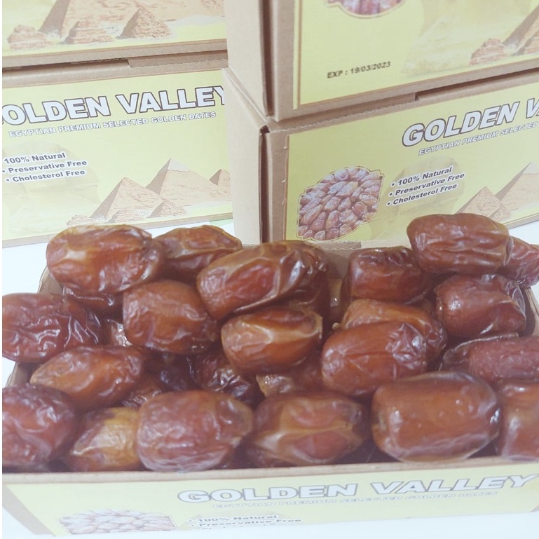 

KURMA MESIR MADU 500GR/KURMA GOLDEN VALLEY/KURMA JUMBO