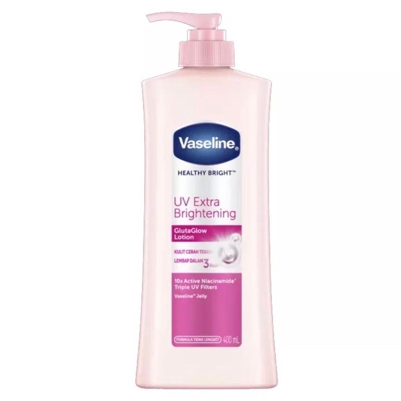 Vaseline healty bright 400 ml - hand body vaseline murah