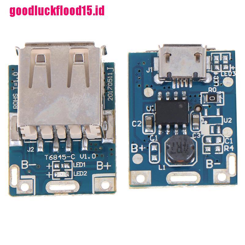 {LUCKID}1* Micro USB 5V Lithium Li-ion 18650 Battery Charger Module Board DIY Power Bank
