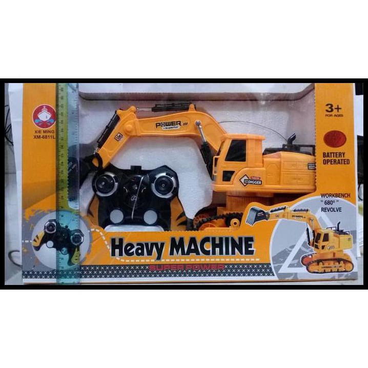 20Av Mobil Rc Excavator Truck Heavy Machine 360 - Rc Alat Berat Nfhn