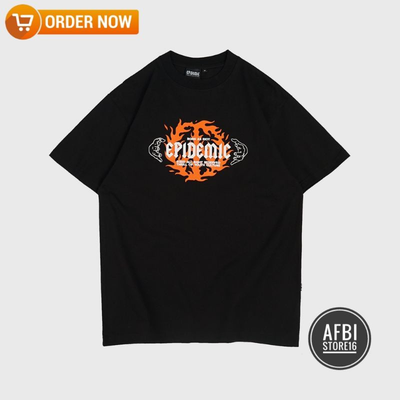 [ COD ] BAJU KAOS DTF/BAJU KAOS PRIA WANITA EPIDEMIC RESEVED MURAH/BAJU KAOS MURAH