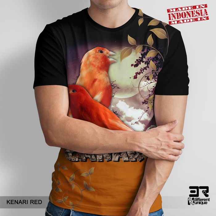 JERSEY PRINTING H E W A N 3R HD DISTRO 3R UNISEX DEWASA & ANAK MOTIF H E W A N BURUNG KICAU MANIA ( 