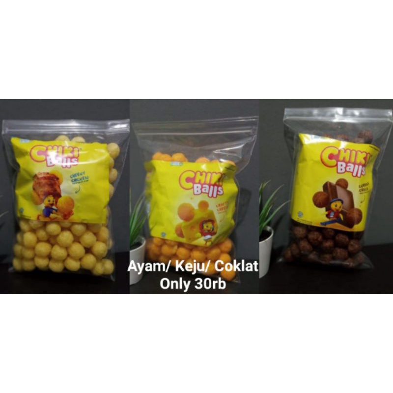 

Chiki balls snack original 250gr