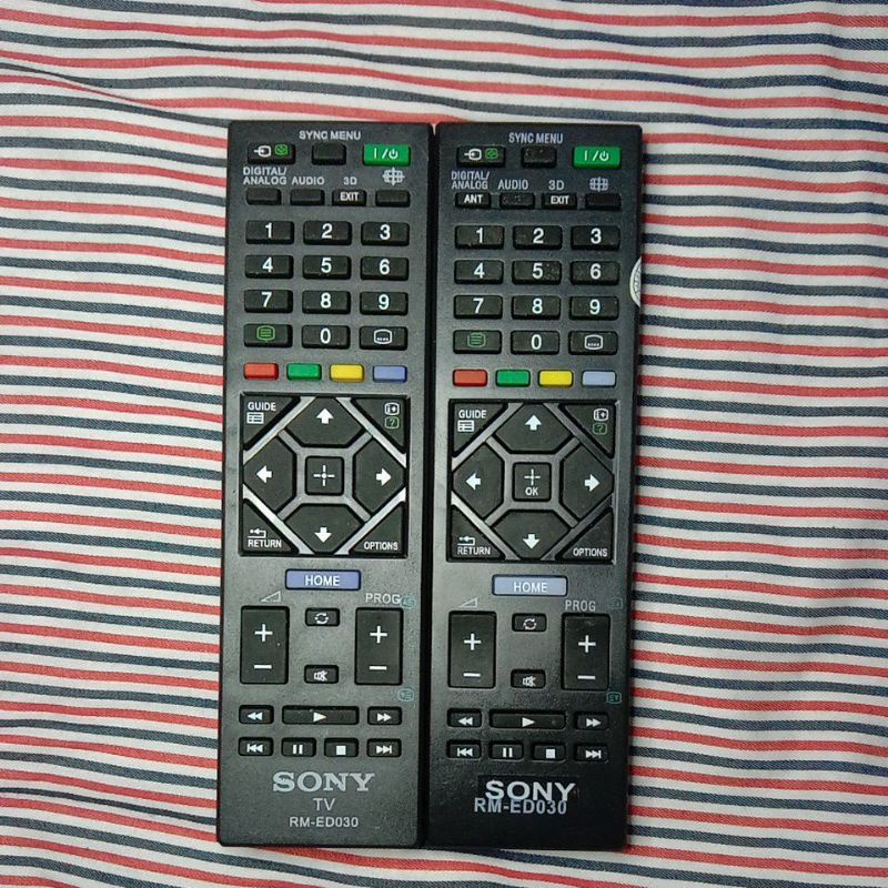 REMOTE TV SONY BRAVIA LCD/LED SMART TV 3D RM-ED030