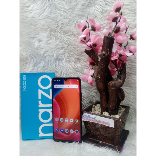 Realme Narzo 50i Ram 4GB Rom 64GB Second