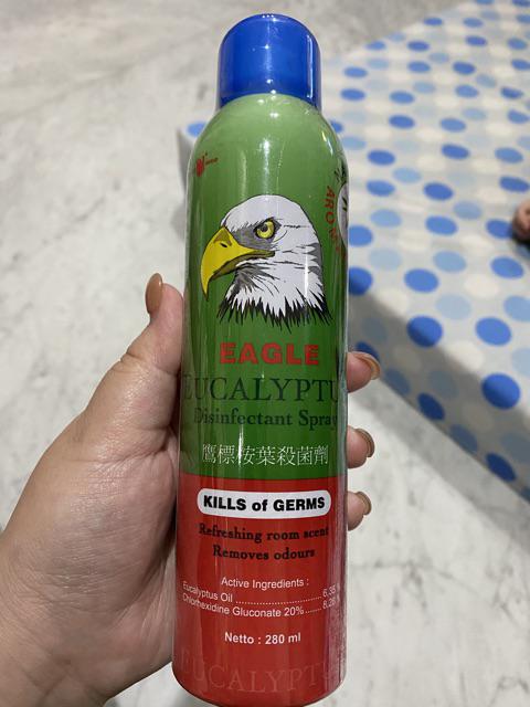 [promo] Eagle Eucalyptus Disinfectant Spray 280 Ml Termurah