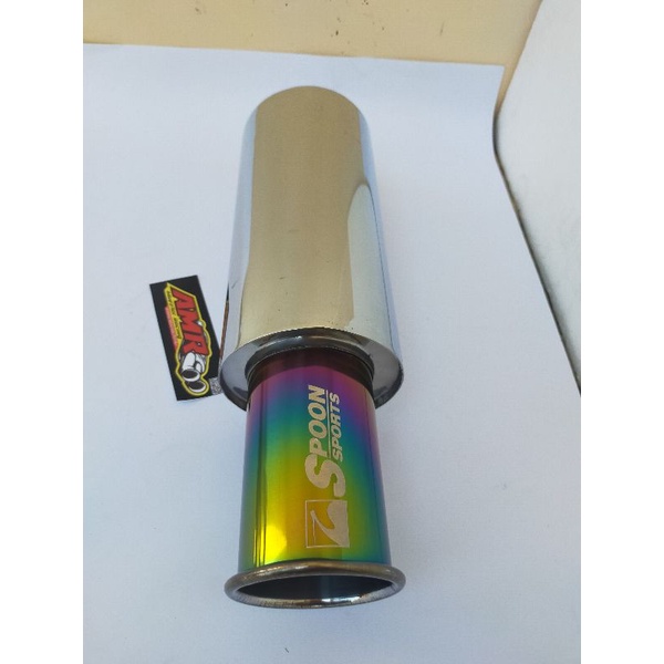 Knalpot Mobil Racing SPOON SPORT Tabung Panjang