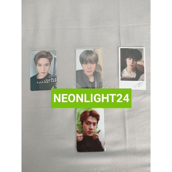 [READY STOCK] PHOTOCARD / PC OFFICIAL NCT JAEHYUN REGULATE NEOZONE N VER / EXO SEHUN