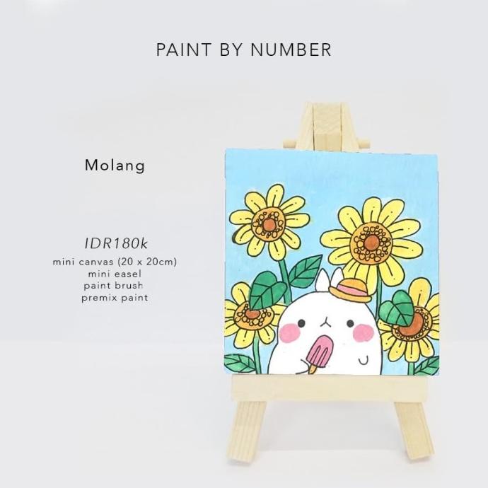 

Molang / Art Set / Kids Craft / Art And Craft / Paint By Number
