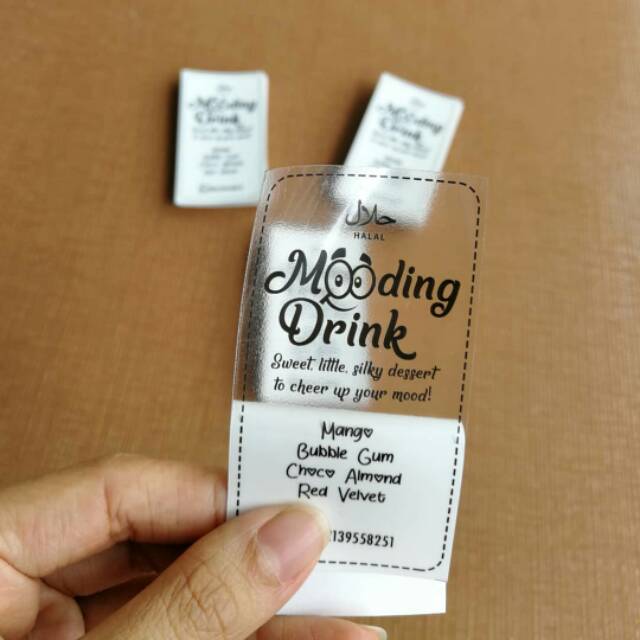 

Label Produk Kemasan + Desain Suka Suka