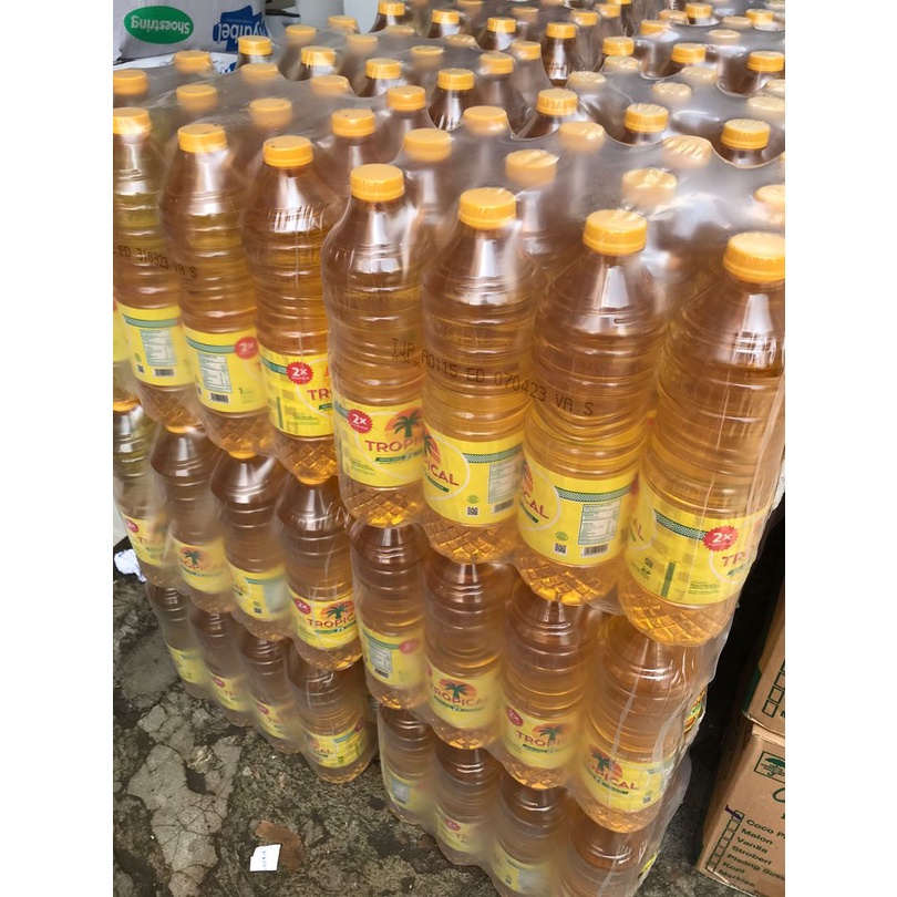 Minyak Goreng Tropical 2 LITER 1 Krat isi 6 Botol Minyak Goreng Sawit Jernih Minyak Goreng TERMURAH