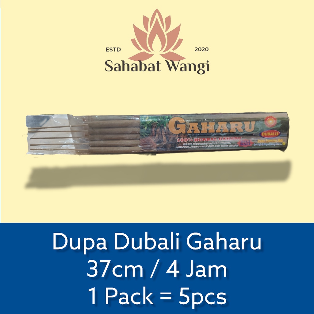 Dupa Hio Dubali Gaharu 4Jam Untuk Walet + Upacara (5 Stick)