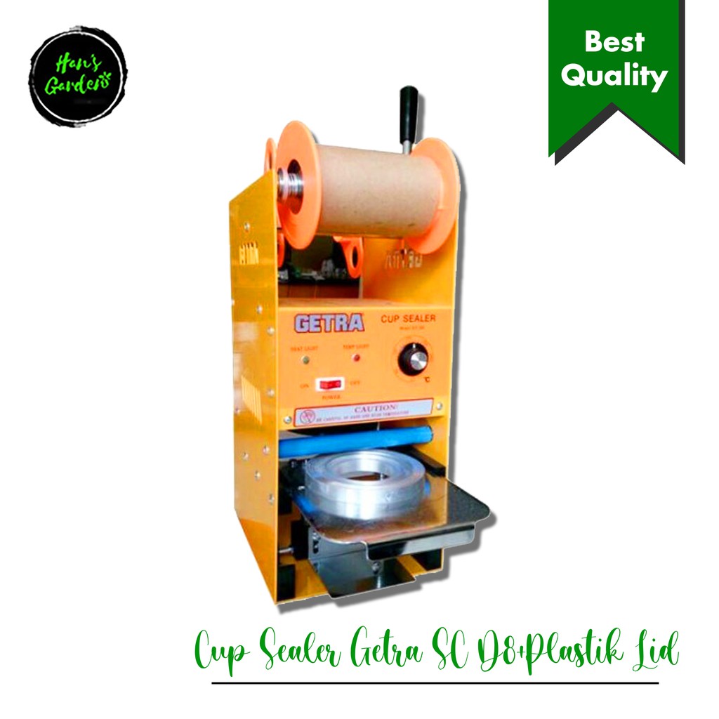 Cup sealer getra SC D8 + plastik LID