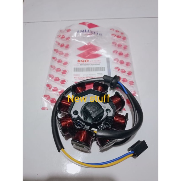 spul stator assy suzuki smash ori