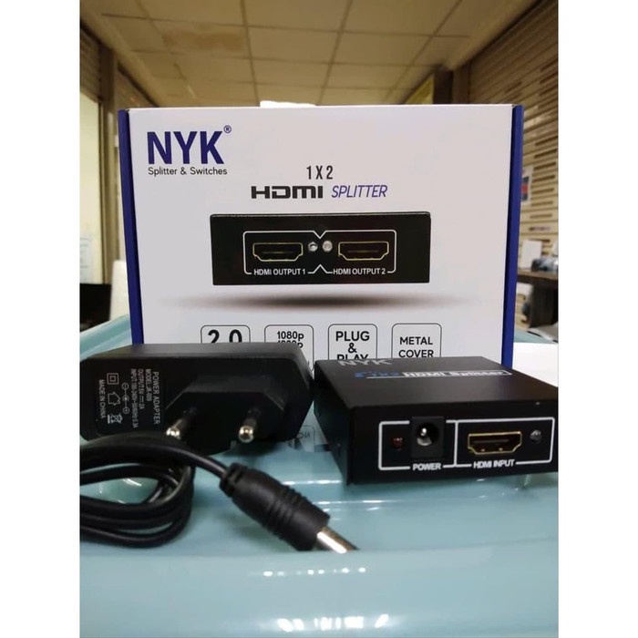 NYK HDMI Splitter 2 Port