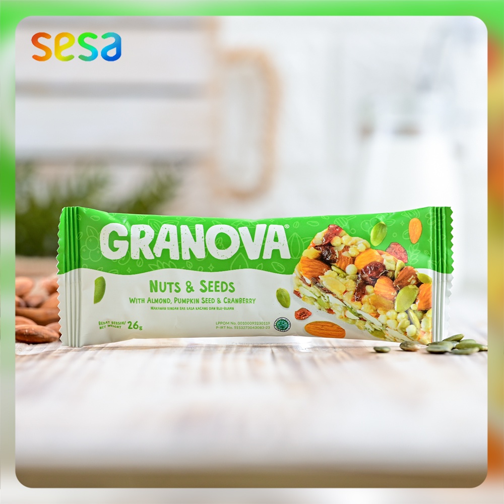 

Granova - Snack Bar Nuts & Seeds 26 g