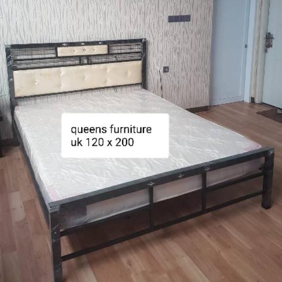 Paling Diminati.. Ranjang besi minimalis uk 120 x 200