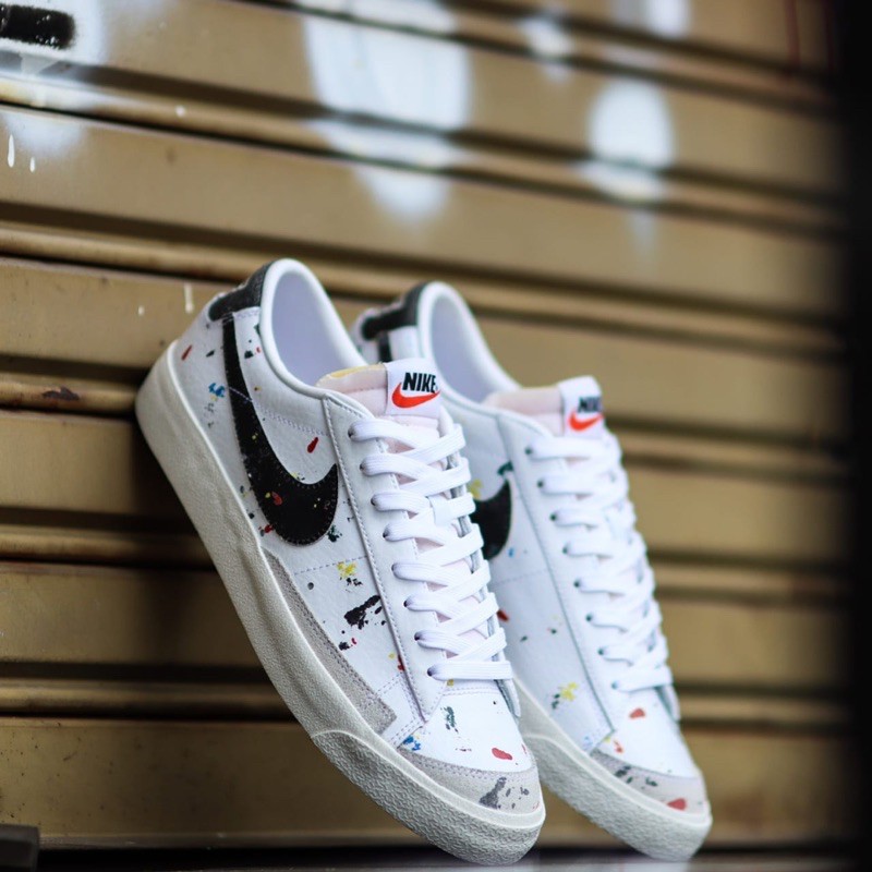 Nike Blazer Low White Black Multhicolor