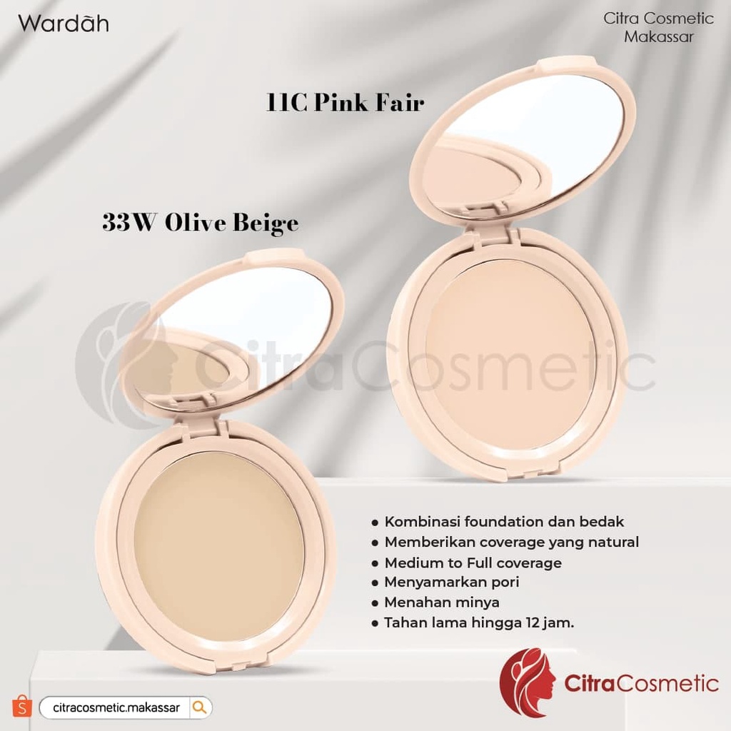 Wardah Colorfit Velvet Powder Foundation