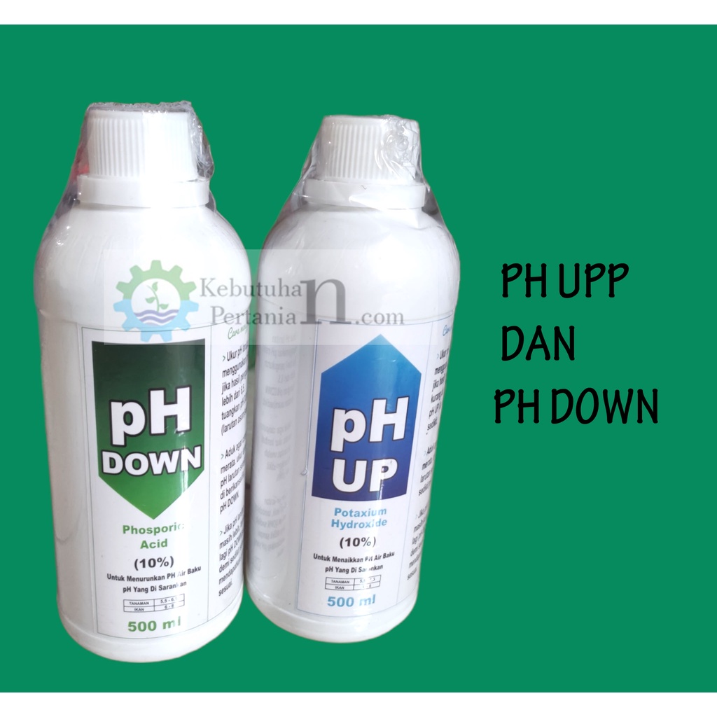 ph up ph down 500 ml - ph up - ph down - cairan penurun ph - cairan penaik ph - ph down kolam - ph d